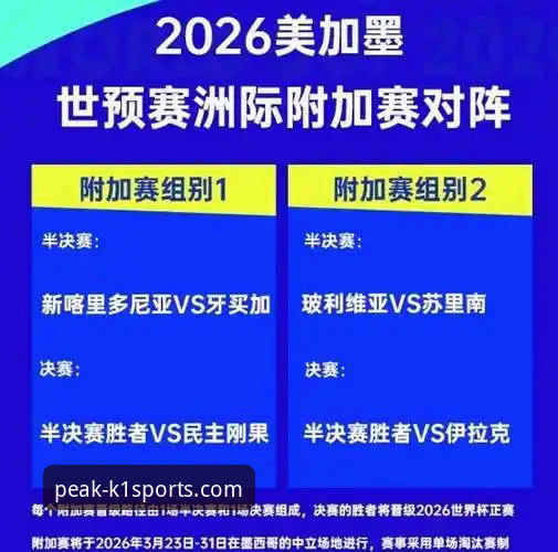资深用户分享：世界杯洲际附加赛决赛观赛心得，从民主刚果绝杀看K1体育平台体验
